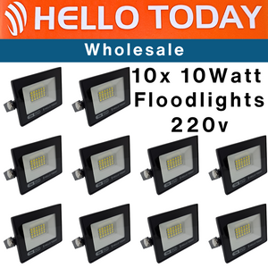 10watt Hello Today Floodlights x 10 Wholesale 