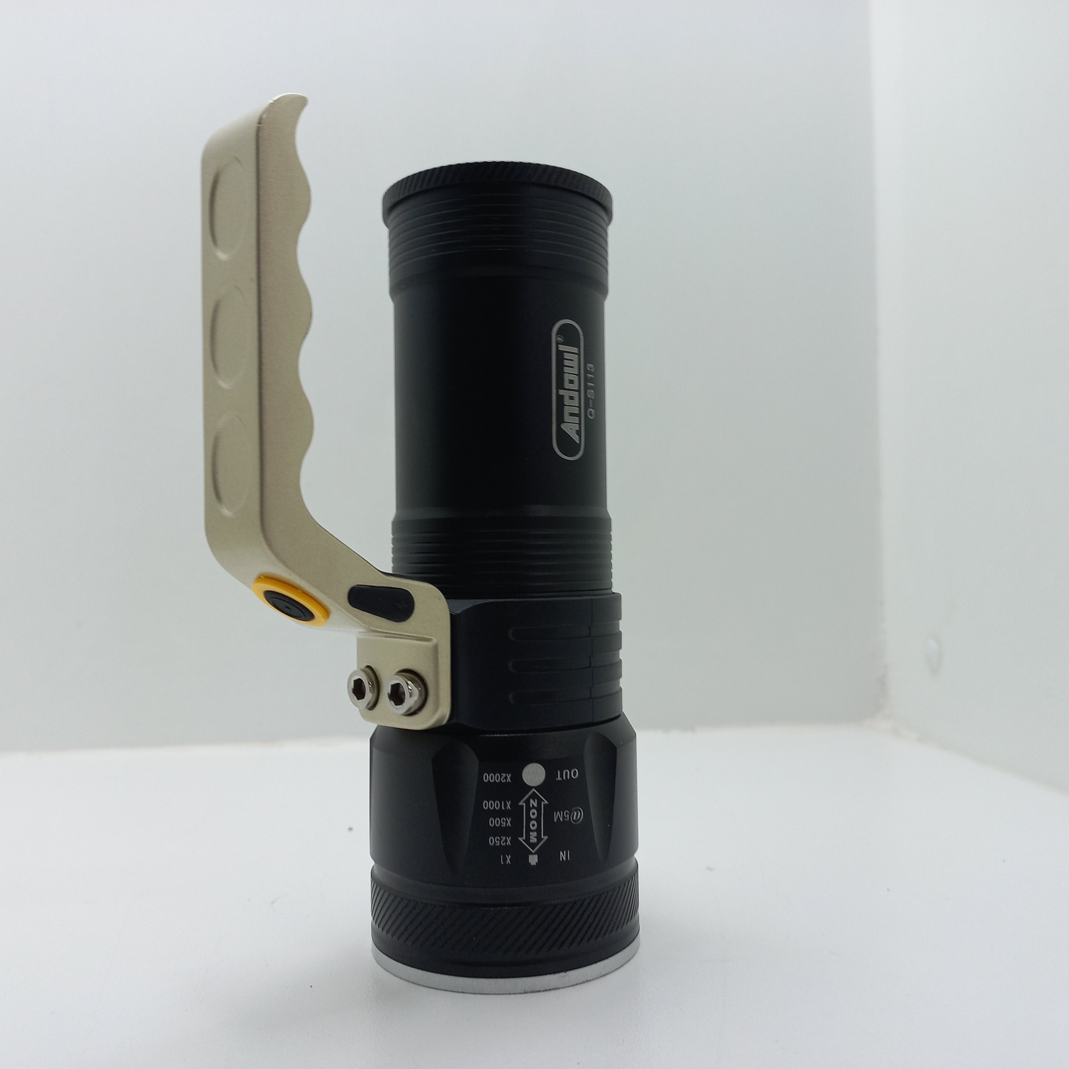 Zoomable Flashlight with Handle