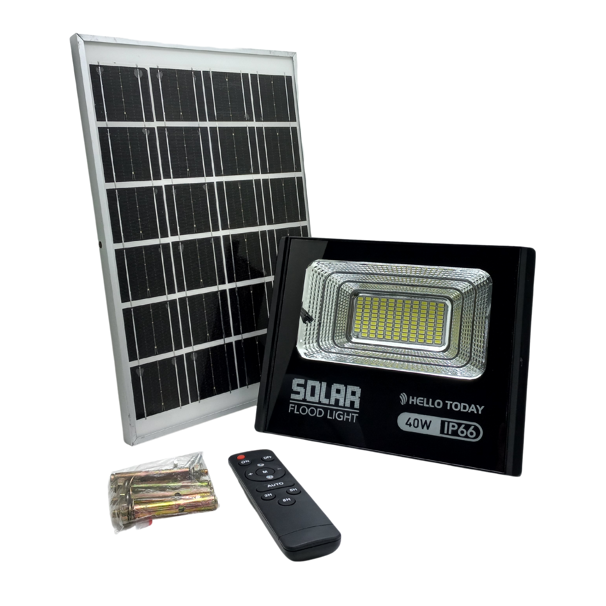 40Watt Solar Floodlight with Remote