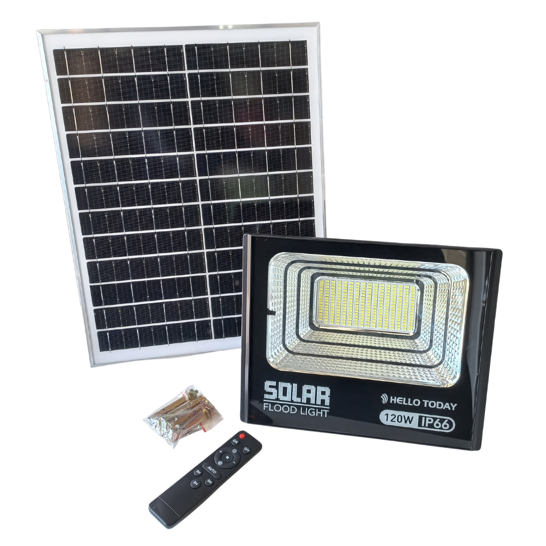 120Watt Solar Floodlight with Remote