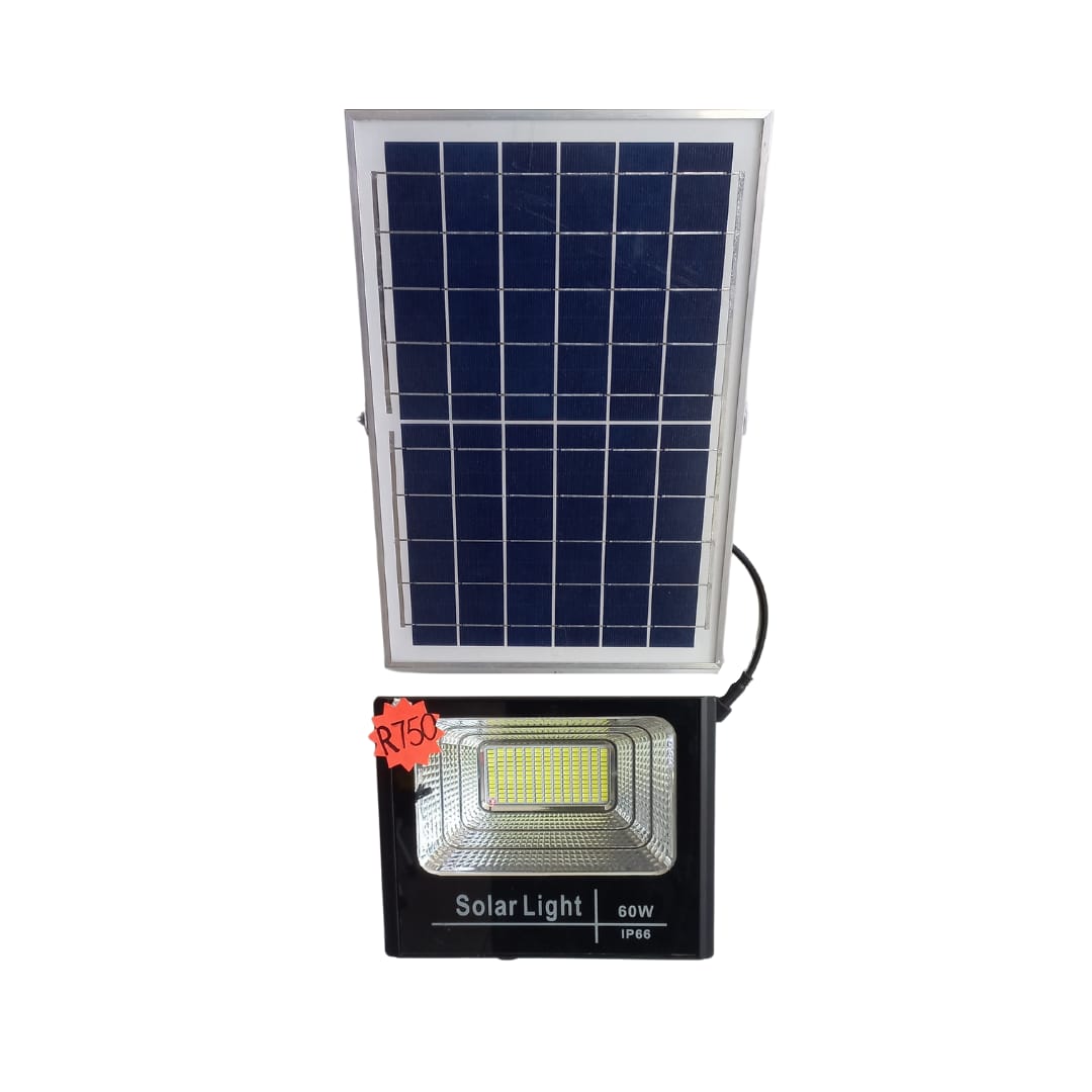 60Watt Solar Floodlight with Remote